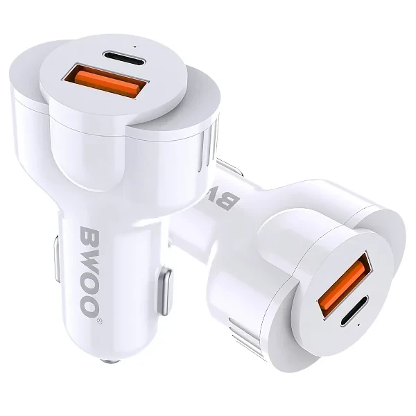 Dual USB Port Fast Car Charger 30W